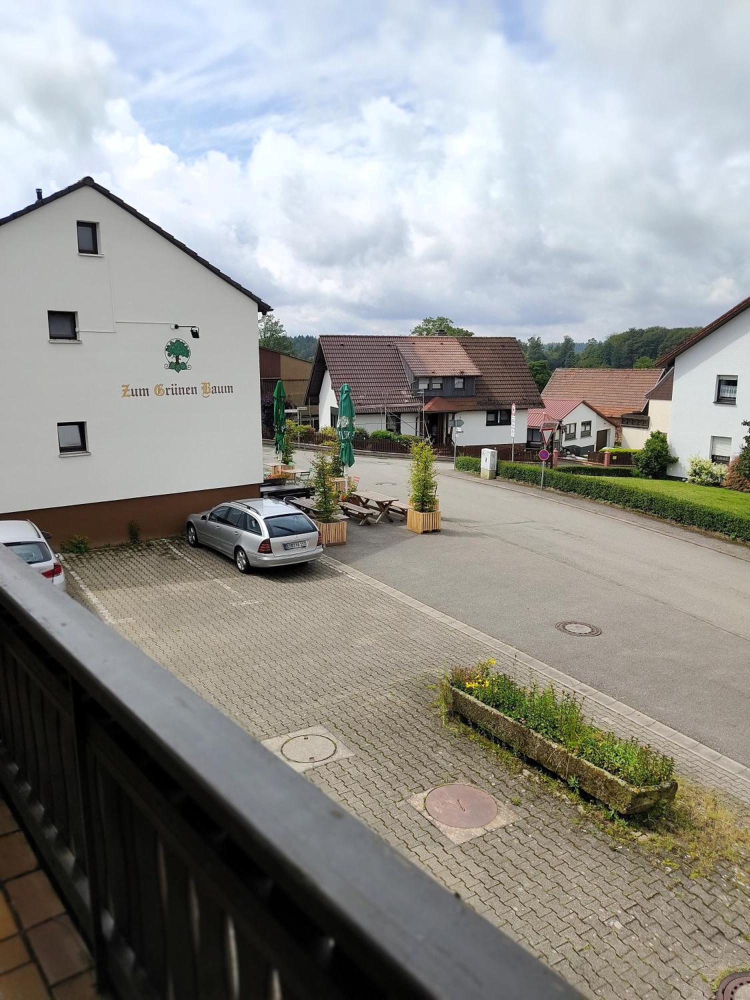 Gruenvogels Landgasthof Zum Gruenen Baum Oberzent Dış mekan fotoğraf